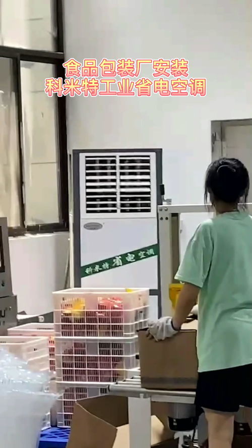 高效節能，雙機護航——某食品包裝廠260平方米車間KMT-160H工業大電扇安裝案例